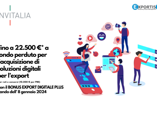Bando Export Digitale Plus 2024